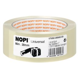 NOPI Verpackungsklebeband Universal, 50 mm x 66 m, braun