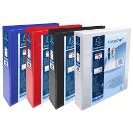 EXACOMPTA Prsentations-Ringbuch, A4 Maxi, blau, 2D-Ring