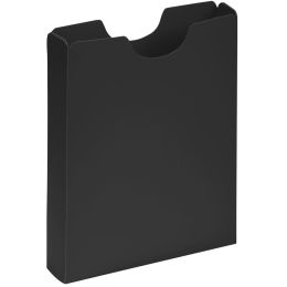 PAGNA Heftbox DIN A4, Hochformat, aus PP, schwarz