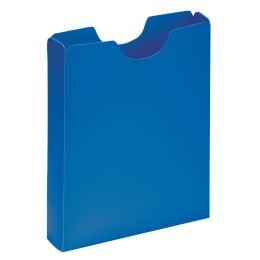 PAGNA Heftbox DIN A4, Hochformat, aus PP, blau