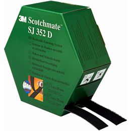 3M Scotchmate Haken- und Schlaufenband, Mae: 25,4 mm x 5 m