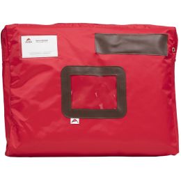 ALBA Banktasche POCSOU R mit Dehnfalte, Polyester, rot