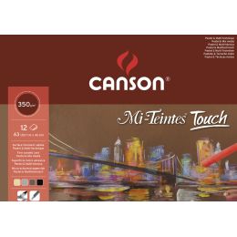 CANSON Zeichenpapier-Block Mi-Teintes Touch, 297 x 420 mm
