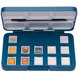 ROYAL TALENS Aquarellfarbe Van Gogh, 12er Box, Metallic-