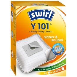 swirl Staubsaugerbeutel Y 101, mit MicroporPlus-Filter