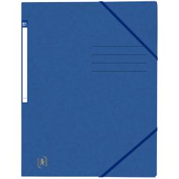 Oxford Eckspannermappe Top File+, DIN A4, dunkelblau