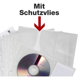 DURABLE CD-/DVD-Hülle COVER M, für 4 CDs, PP, DIN A4