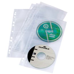 DURABLE CD-/DVD-Hlle COVER LIGHT M, fr 4 CDs, PP, DIN A4