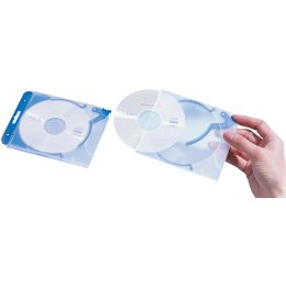 DURABLE CD-/DVD-Box QUICKFLIP complete, zum Abheften