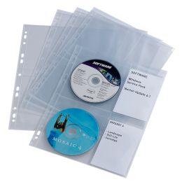 DURABLE CD-/DVD-Hlle COVER LIGHT S, fr 4 CDs, PP