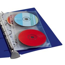 DURABLE CD-/DVD-Hlle COVER LIGHT S, fr 4 CDs, PP