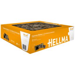 HELLMA Espresso-Bohnen in Zartbitterschokolade, im Karton
