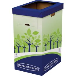 Fellowes BANKERS BOX Recycling-Behlter, gro, grn/blau