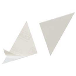 DURABLE Dreieck-Selbstklebetaschen CORNERFIX, 75 x 75 mm