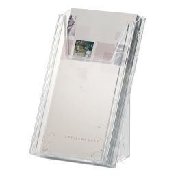 DURABLE Prospekthalter COMBIBOXX 1/3 DIN A4, transparent