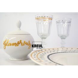 KREUL Glass & Porcelain Pen Glamour, 4er-Set