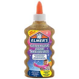 ELMERS Glitzerkleber Glitter Glue silber, 177 ml