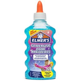 ELMERS Glitzerkleber Glitter Glue silber, 177 ml