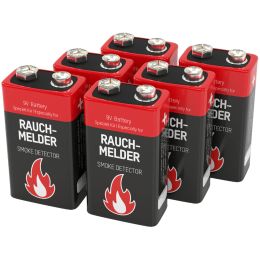 ANSMANN Alkaline Batterie, E-Block 6LR61, 9 Volt 2er Blister