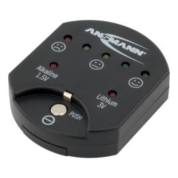 ANSMANN Batterie-/Akku-Tester, fr Knopfzellen, schwarz