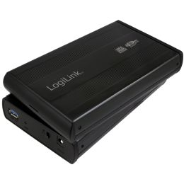 LogiLink 3,5 SATA Festplatten-Gehuse, USB 3.0, schwarz