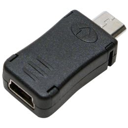 LogiLink USB 2.0 Adapter, Micro USB Stecker - Mini USB