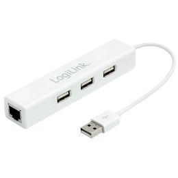 LogiLink USB 2.0 auf Fast Ethernet Adapter, wei