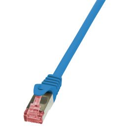 LogiLink Patchkabel, Kat. 6, S/FTP, 0,5 m, blau