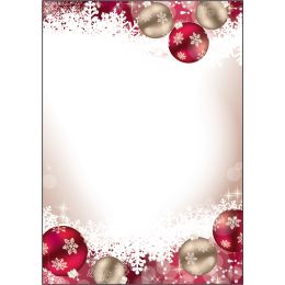 sigel Weihnachts-Motiv-Papier Christmas Garland, A4, 90 g/qm