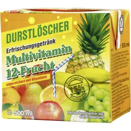 Durstlscher Erfrischungsgetrnk Multivitamin 12-Frucht