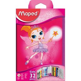 Maped Schleretui Fairy, aus Polyester, pink, befllt