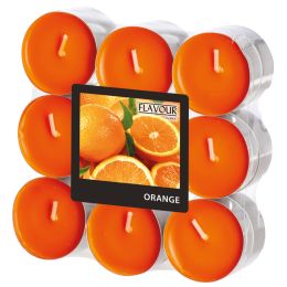 FLAVOUR by Gala Duft-Teelichter Orange