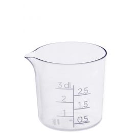GastroMax Messbecher, 0,5 Liter, transparent