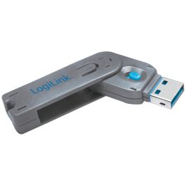 LogiLink USB Sicherheitsschloss, 1 Schlssel / 8 Schlsser