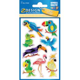 AVERY Zweckform ZDesign KIDS Glitter-Sticker Dinosaurier