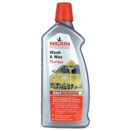 NIGRIN Performance Wash & Wax Turbo Auto-Shampoo, 1 Liter