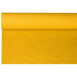 PAPSTAR Damast-Tischtuch, (B)1,0 x (L)50 m, gelb