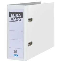 ELBA Ordner rado plast - DIN A5 quer, Rckenbr.: 75 mm, wei