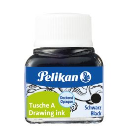 Pelikan Tusche A, Inhalt: 10 ml im Glas, schwarz (17)