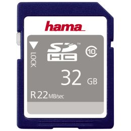 hama Speicherkarte SecureDigital High Capacity Gold, 32 GB
