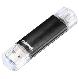 hama USB 3.0 OTG Speicherstick FlashPen Laeta Twin, 64 GB