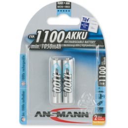 ANSMANN NiMH Akku Premium, Micro AAA, 1.100 mAh, 4er Blister