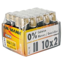 ANSMANN Alkaline Batterie X-Power, Micro AAA, 2er Blister
