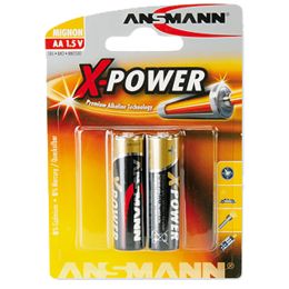 ANSMANN Alkaline Batterie X-Power, Mignon AA, 4er Blister