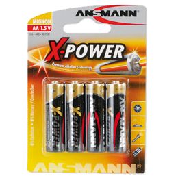 ANSMANN Alkaline Batterie X-Power, Mignon AA, 2er Blister