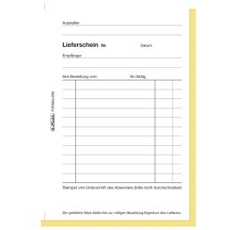 herlitz Formularbuch Liefer-/Empfangsschein 201, DIN A5