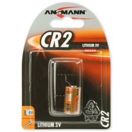 ANSMANN Lithium-Foto-Batterie CR123A, 3 Volt, 1er-Blister