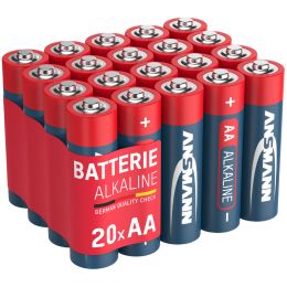 ANSMANN Alkaline Batterie RED, Mignon AA, 20er Blister