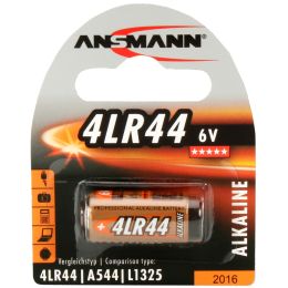 ANSMANN Alkaline Batterie 4LR44, 6 Volt, 1er Blister