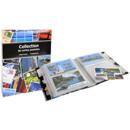 EXACOMPTA Sammelalbum für 200 Postkarten, 200 x 255 mm